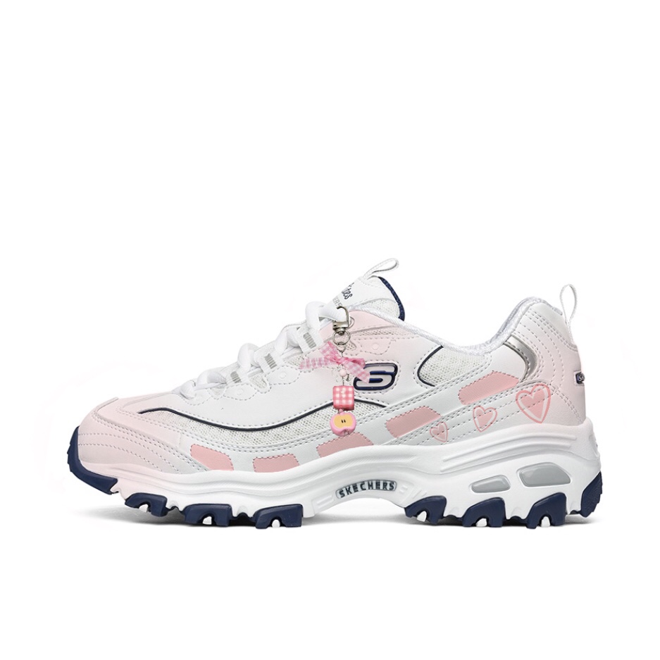 Skechers D'LIFES Chunky Sneakers Women's Low top Pink