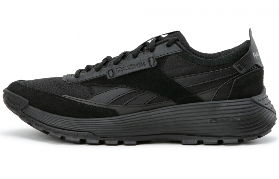 Reebok Wear-Resistant Slip-Resistant Low-Top Running Shoes Unisex Black