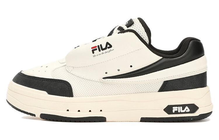 FILA Mix Low Skate Shoes 'Cream White Black' Women's