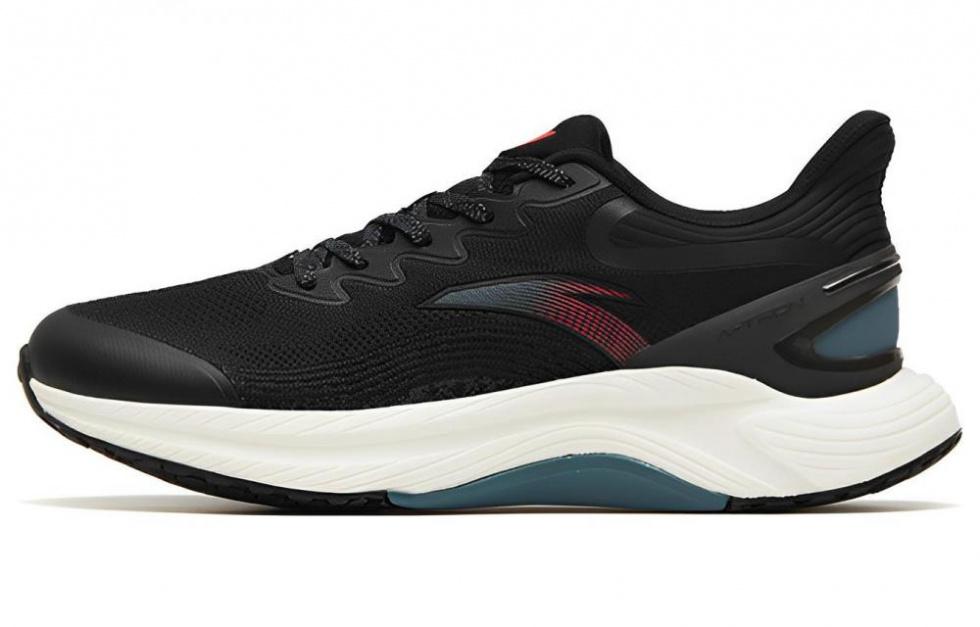 Anta Gen 3.0 Shock Absorbers With Slip Resistant And Abrasion Resistant Properties Low Top Running Shoes Men's Black