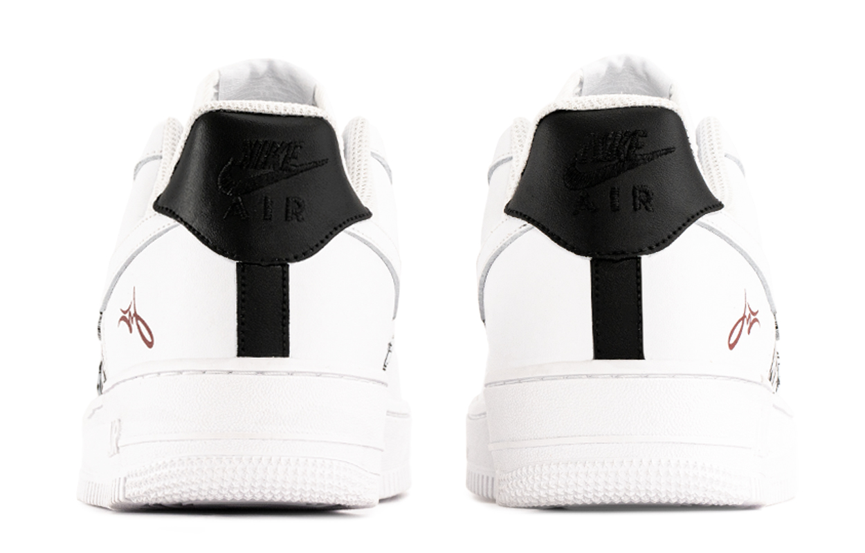Nike Air Force 1 NikeAF1 Skateboard Shoes Men's Black White купить в интернет-магазине Yoocart с быстрой доставкой по России.