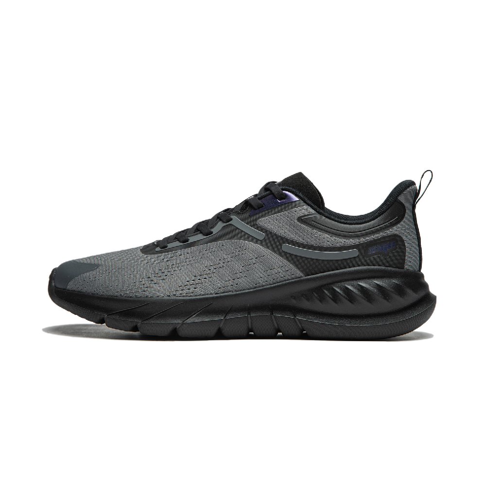 LiNing Eazgo Flex V2 Low-Top Running Shoes Men's Gray Black