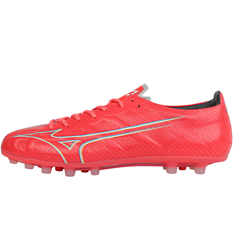 Mizuno Alpha AG Rubber Short Studs Anti-Slip Wear-Resistant Soccer Shoes Men's Red