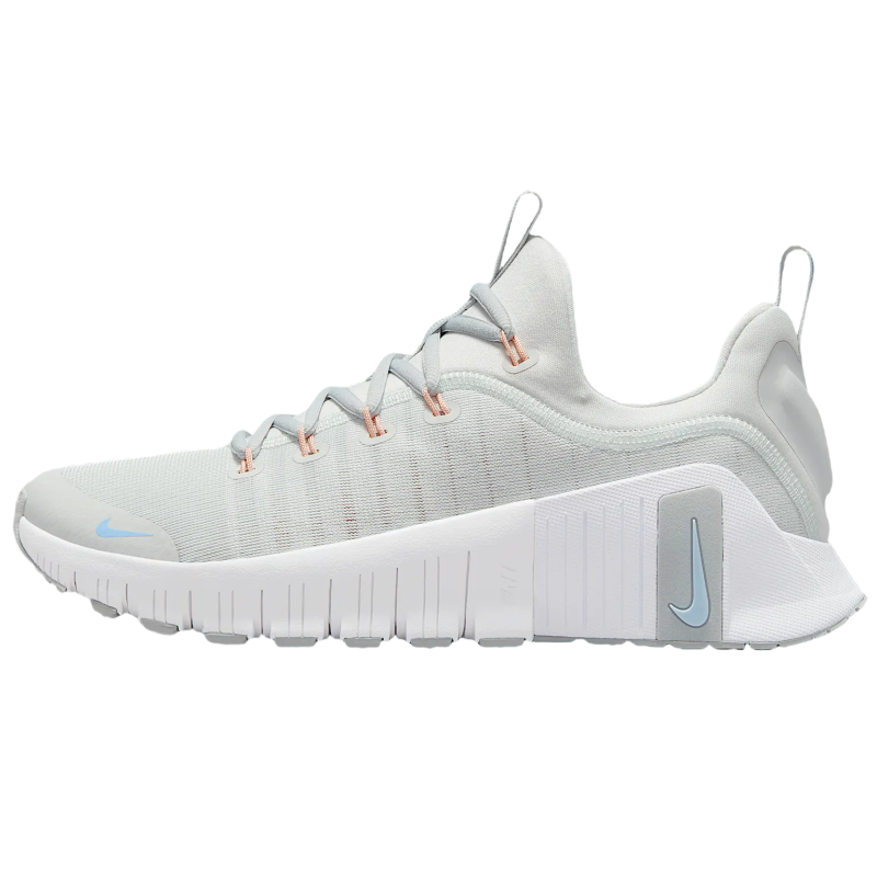 Nike Free Metcon 6 Anti Slip Wear Resistant Low Top Casual Running Shoes Women's Gray White