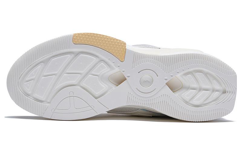 361° Anti Slip Wear Resistant Breathable Lightweight Low Top Running Shoes Women's White Yellow Blue Purple.