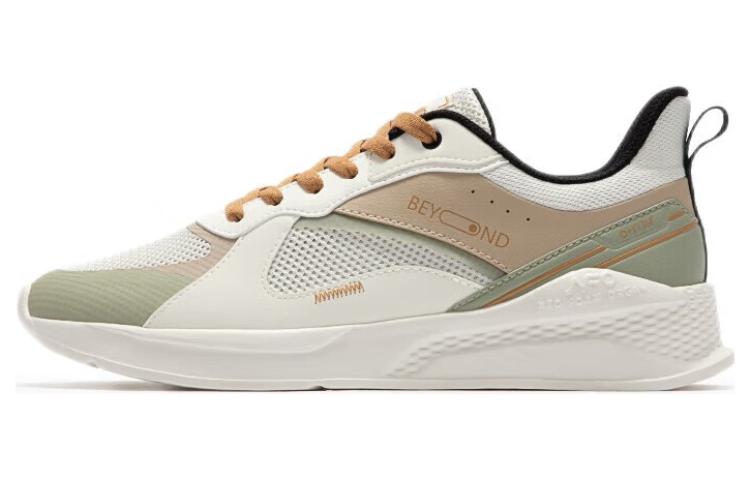 361° Anti-Slip Wear-Resistant Low-Top Casual Shoes Men's Beige Green Brown