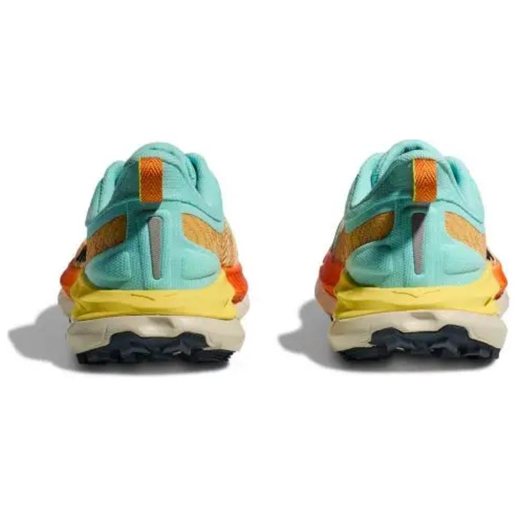 HOKA ONE ONE Mafate Speed 4 Anti-Slip And Wear-Resistant Breathable Low-Top Casual Running Shoes Women's Green Orange купить в интернет-магазине Yoocart с быстрой доставкой по России.
