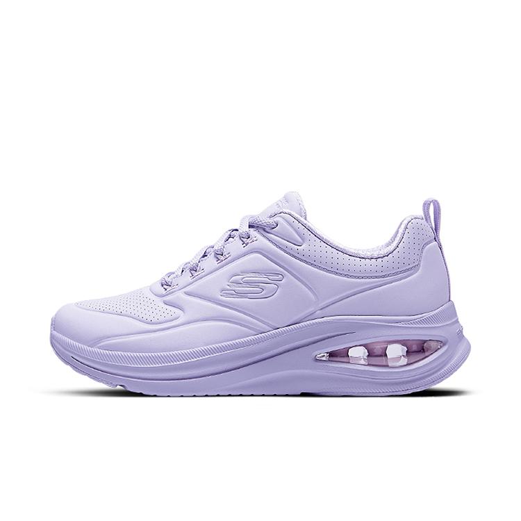 Skechers Lightweight Support Height Increasing Low-Top Running Shoes Women's Lavender