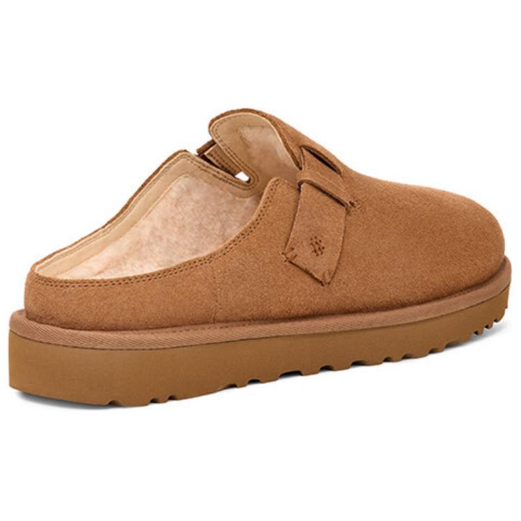 UGG Abrasion-Resistant Slip-Resistant Wrap-toe Slippers Unisex Brown