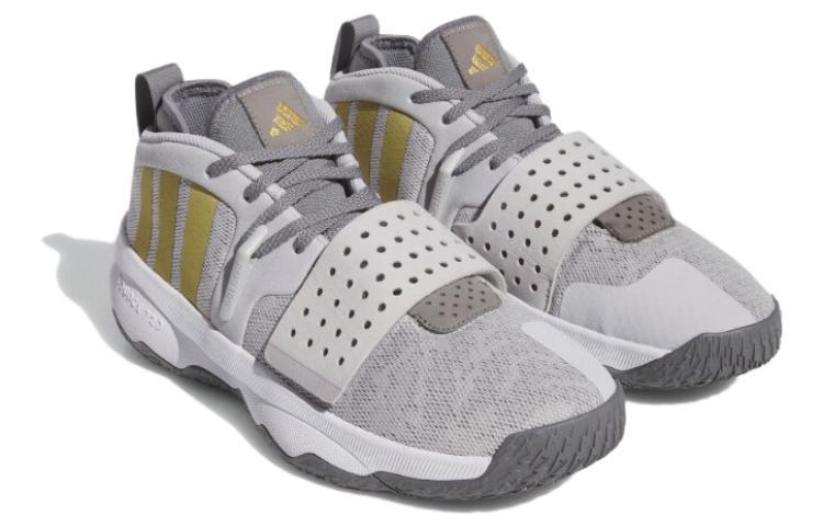 adidas Dame 8 Extply Light Solid Grey Gold Metallic купить в интернет-магазине Yoocart с быстрой доставкой по России.