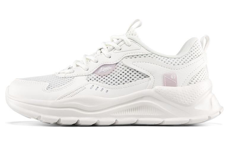361° Cushioned Slip-Resistant Breathable Low-Top Casual Shoes Women's White