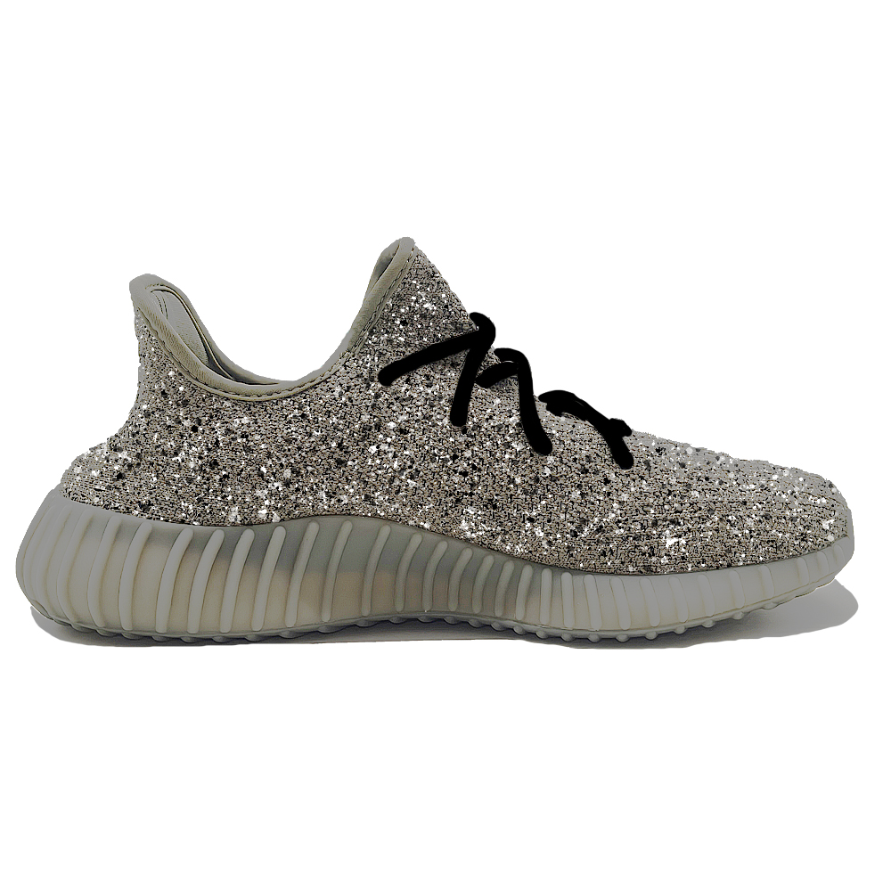 Adidas Originals Yeezy Boost 350 V2 Cushioning, Wear Resistant Low Top Casual Shoes Unisex Gray