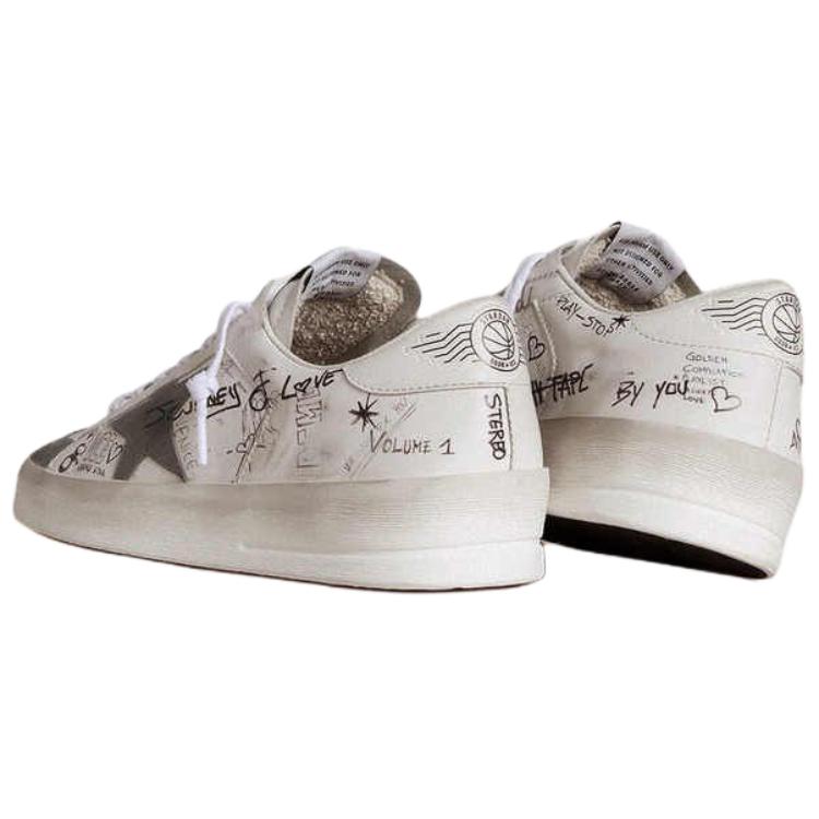 Golden Goose Stardan Low top Skateboard Shoes Men's White купить в интернет-магазине Yoocart с быстрой доставкой по России.