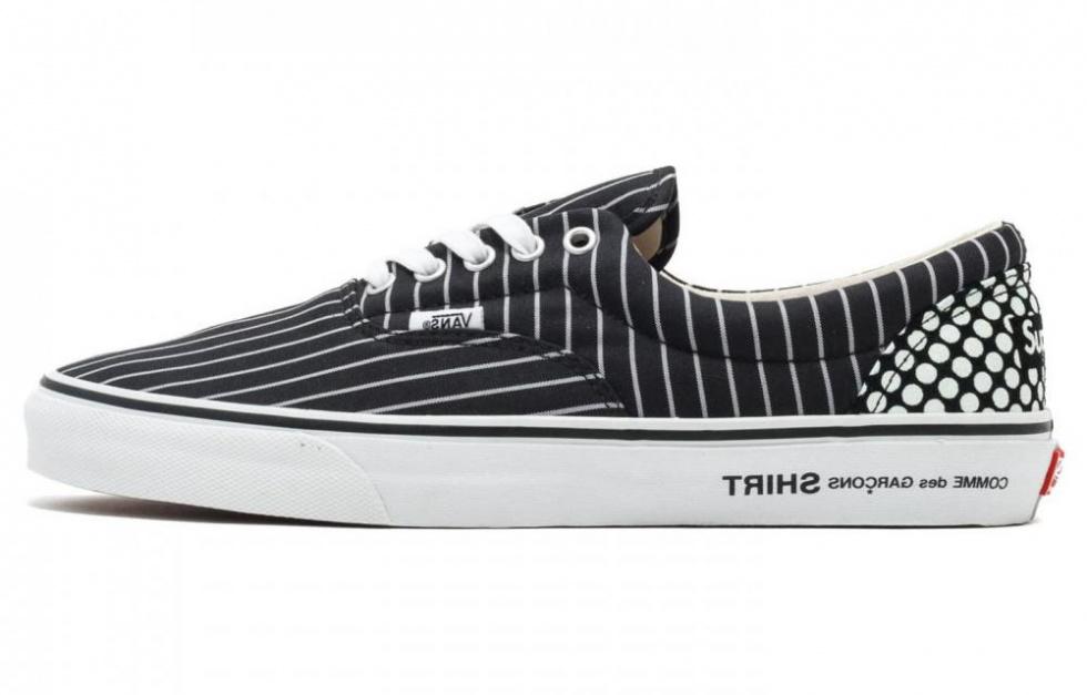 Vans Era Supreme Cdg Pinstripe Navy