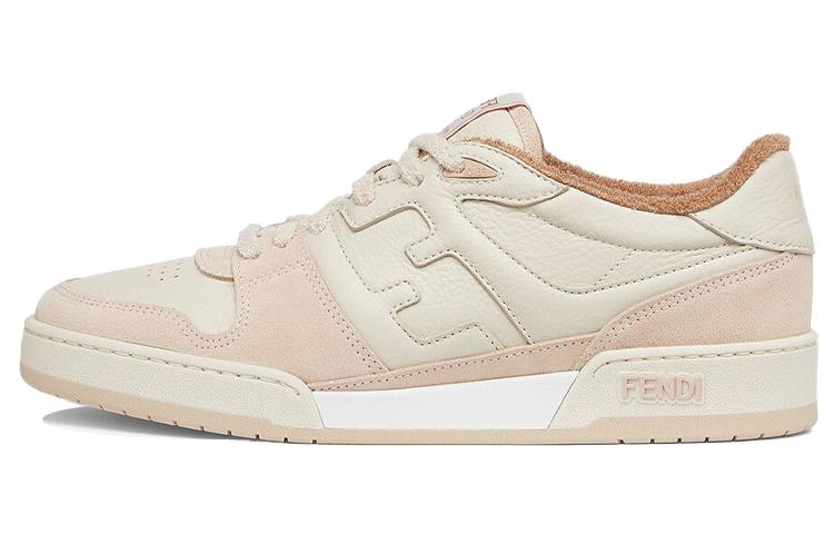 FENDI Match Low Top Suede 'Pink Beige'