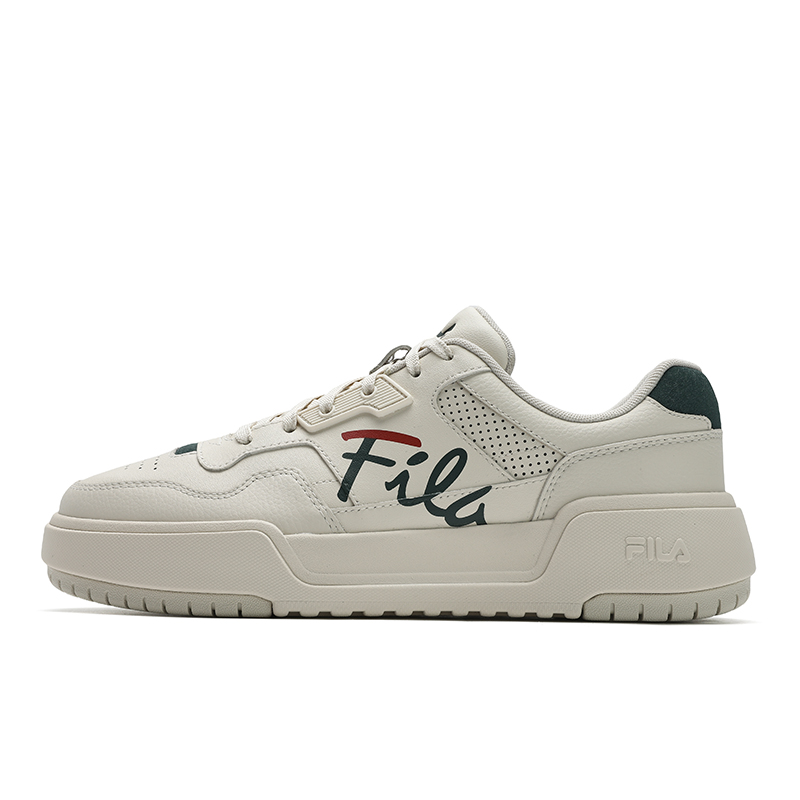 FILA CAMPUS Slip Resistant, Abrasion Resistant, Lightweight Low Top Skateboard Shoes Men's White