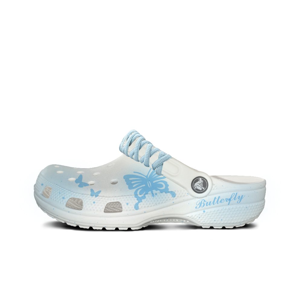 Crocs Classic Clog Clogs Unisex Blue White