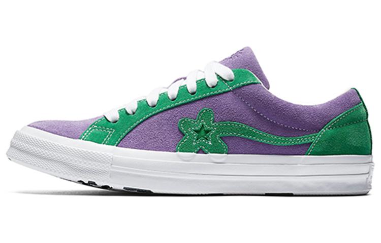 Converse One Star Ox Tyler The Creator Golf Le Fleur Purple Green