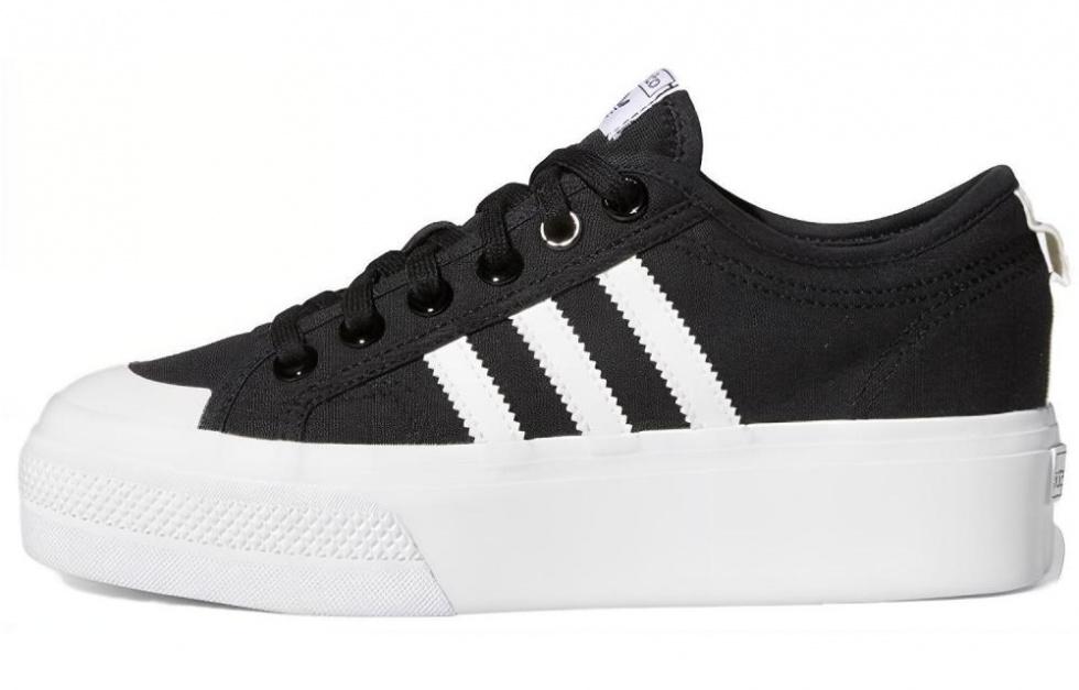 Adidas Nizza Platform Black Women's