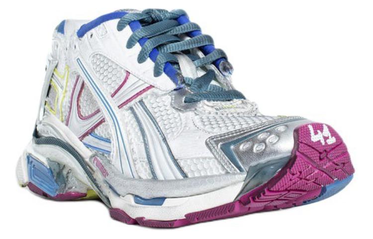 Balenciaga Runner Sneaker 'White Blue Purple' Women's купить в интернет-магазине Yoocart с быстрой доставкой по России.