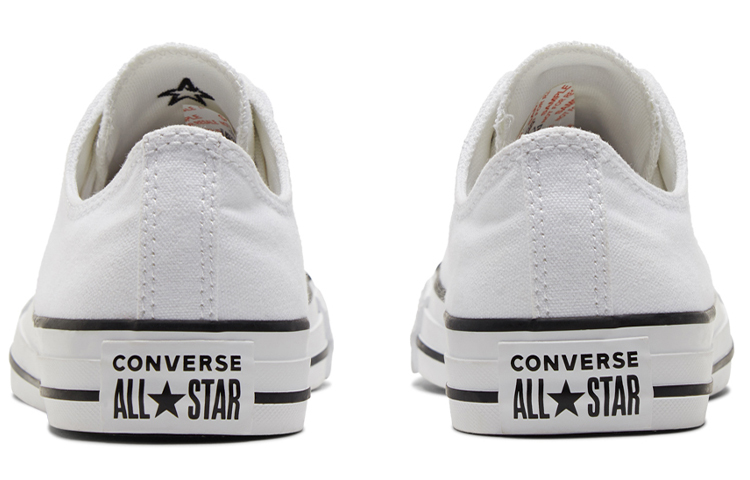 Converse Chuck Taylor All Star Low Top Canvas Shoes White/Black купить в интернет-магазине Yoocart с быстрой доставкой по России.