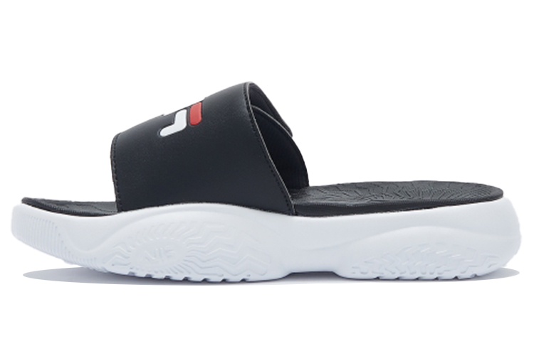 FILA Taper Slide Slippers Unisex White/Black