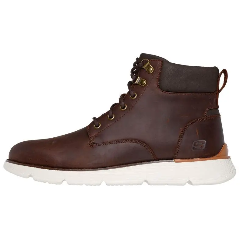 Skechers High top Casual Shoes Men's Brown