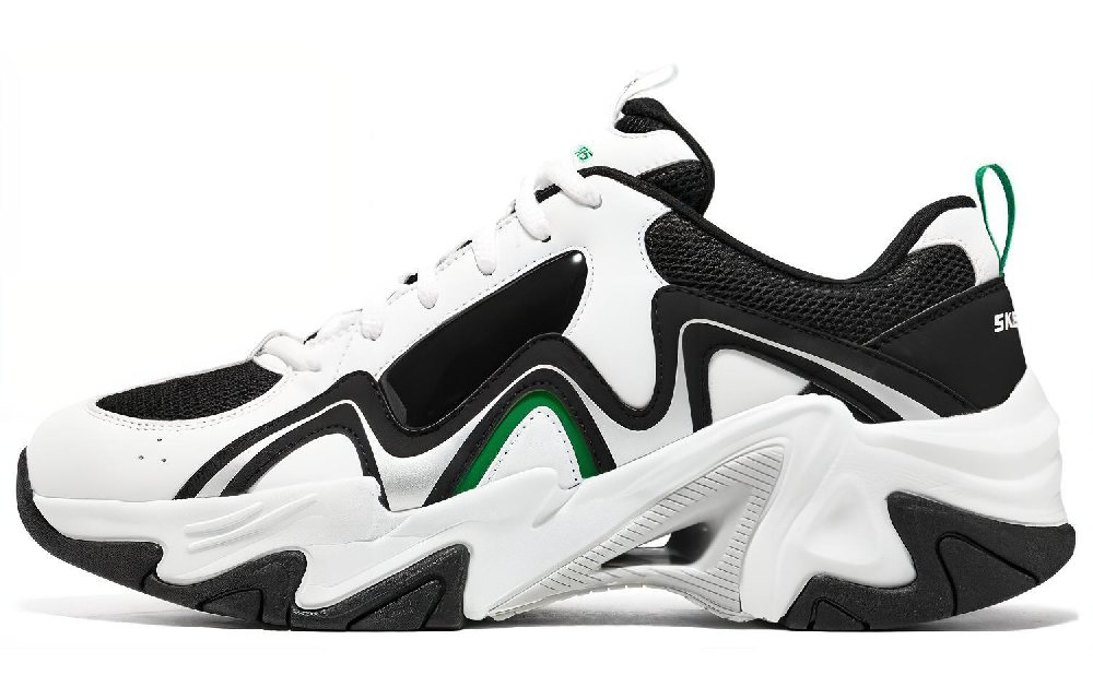 Skechers Stamina V3 'Black White Green'