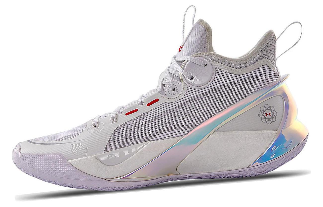 LiNing SONIC 10 Ultra Slip Resistant, Abrasion Resistant, Breathable Mid Top Basketball Shoes Men's White купить в интернет-магазине Yoocart с быстрой доставкой по России.