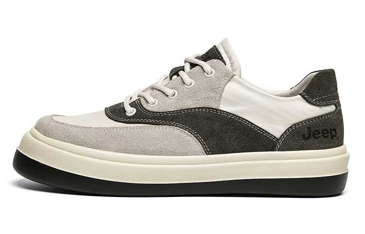 Jeep Skateboard Shoes Men's Low Top Earth Yellow
