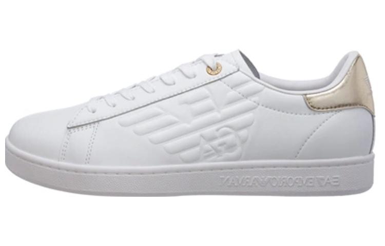 EMPORIO ARMANI Logo Embossed Classic Cc Sneakers