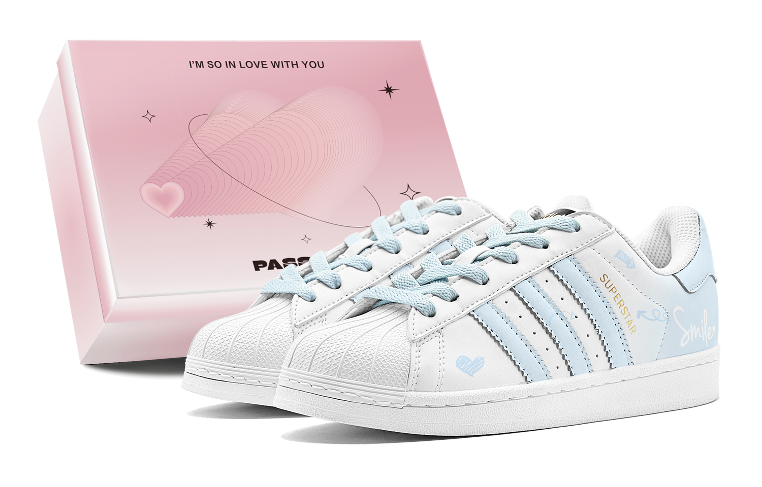 Adidas Originals Superstar Skateboard Shoes Unisex Low top White