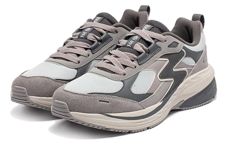 361° Cushioning Slip Resistant Low Top Running Shoes Men's Photon Gray