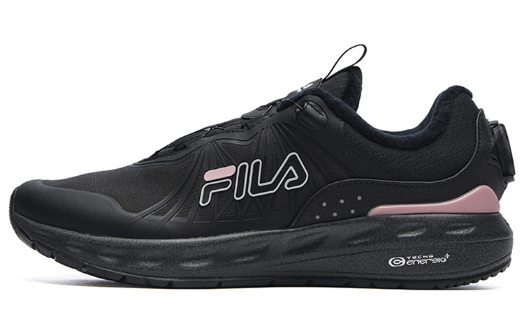 FILA Athletics Fleece Low Top 'Black Pink' Women's