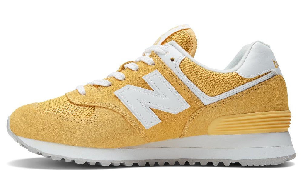 New Balance 574 Pastel Yellow White Women's
