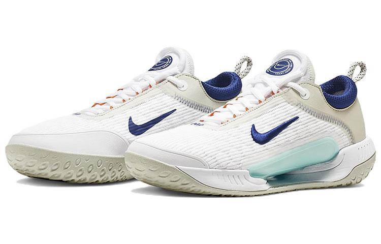 Nike Zoom Court Nxt Hc White Deep Royal Blue купить в интернет-магазине Yoocart с быстрой доставкой по России.