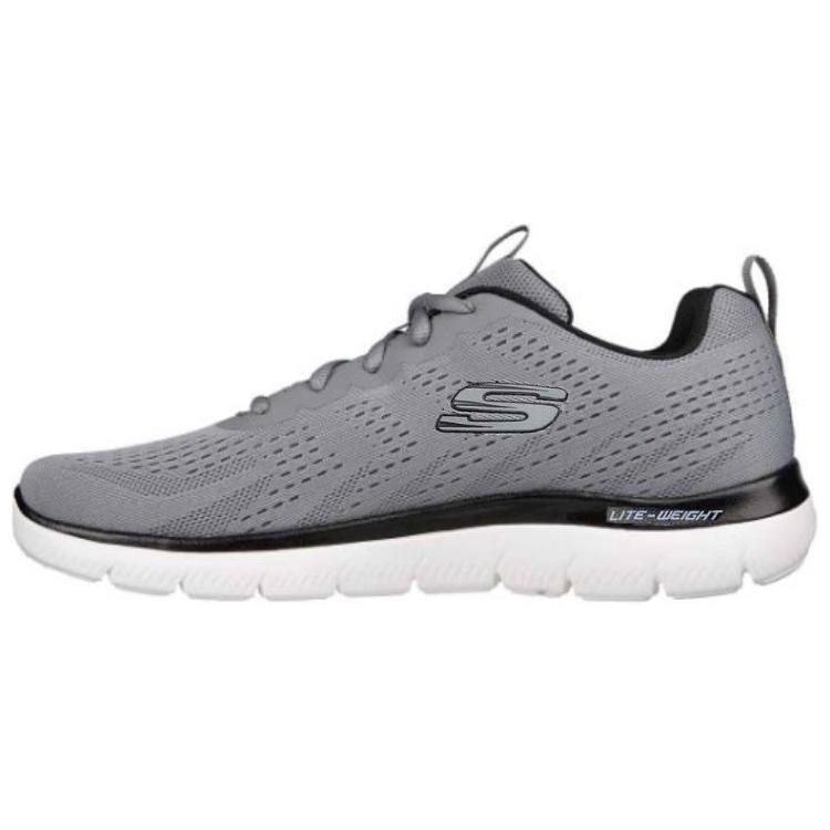 Skechers Low Top Running Shoes Men's Gray