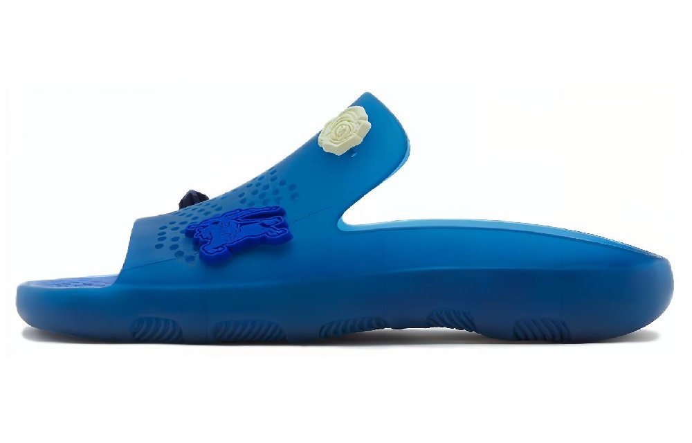 Burberry Slip-Resistant Slide Slippers Men's Blue