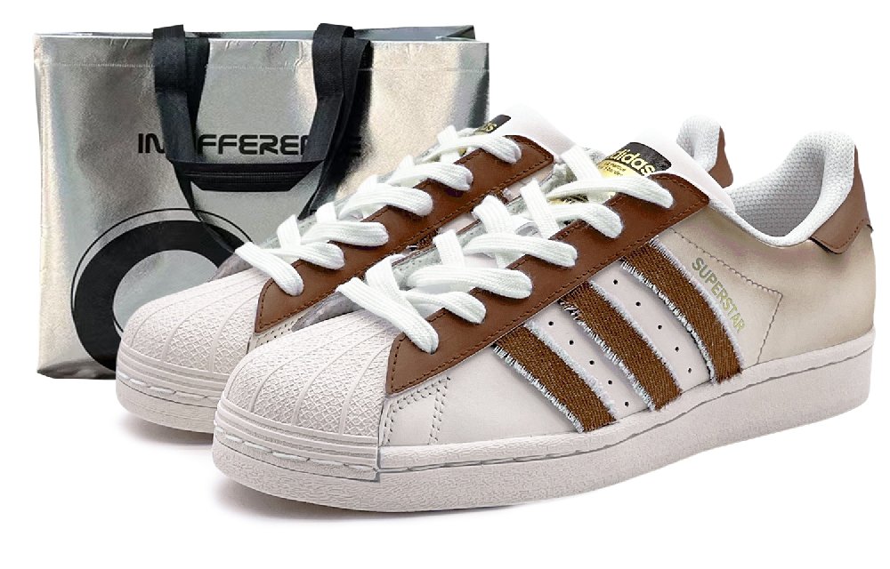 Adidas Originals SUPERSTAR Wear resistant And Lightweight Low Top Skateboard Shoes Unisex White