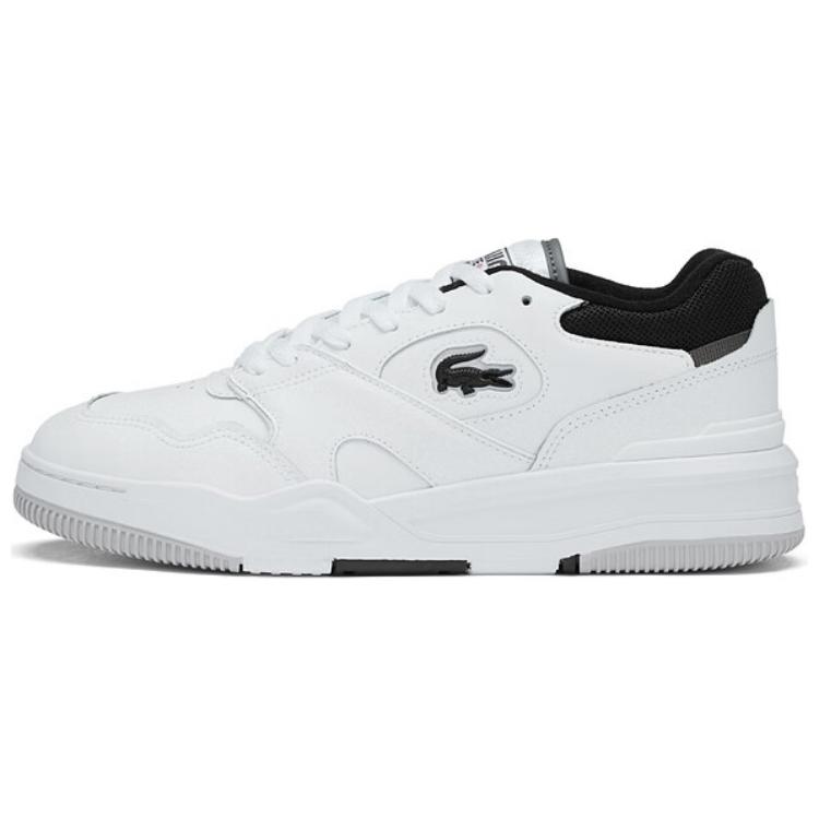 LACOSTE Low-Top Skateboard Shoes Men's White