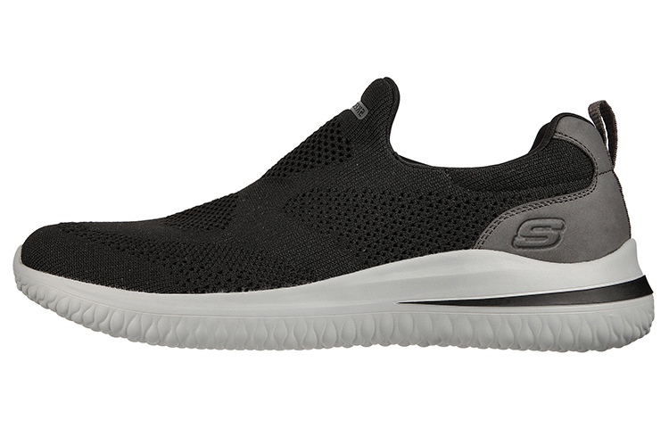 Skechers Delson 3.0  Fairfield Low top Casual Shoes Men's Black