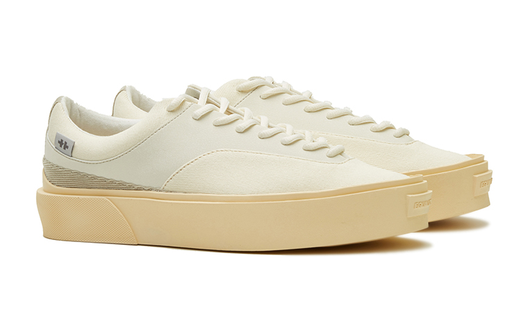 EQLZ EQUALIZER Fault Low Skateboard Shoes Unisex White
