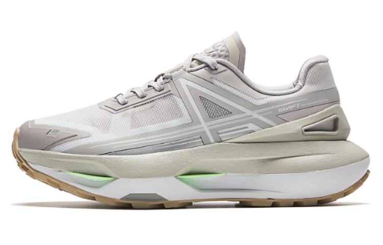 Anta Champion Series Swift Durable Breathable Low-Top Running Shoes Women's White Gray