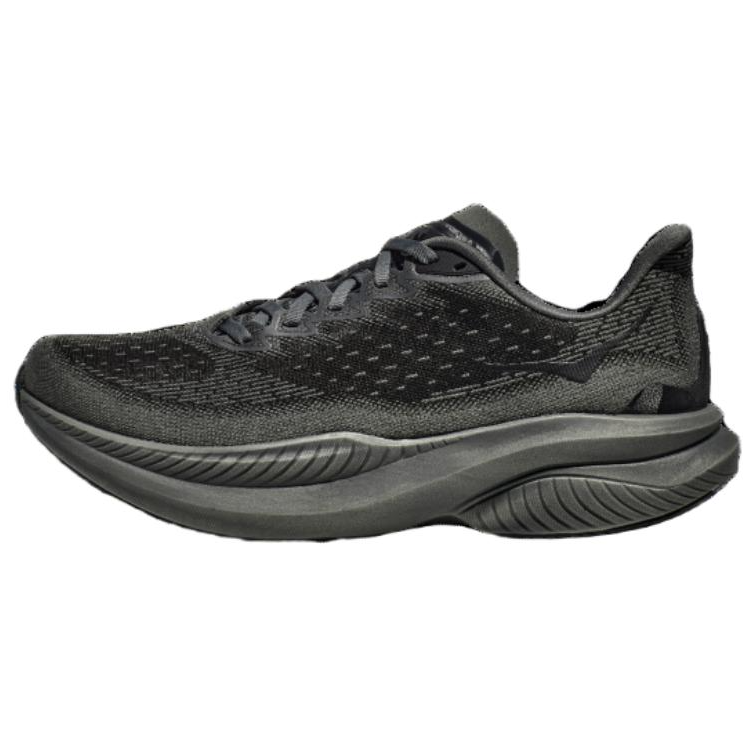 HOKA ONE ONE MACH 6 Slip-Resistant Low-Top Training Running Shoes Women's Black