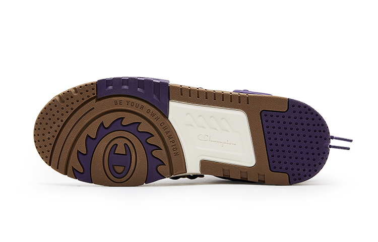 Champion Headphone Shoes Bumper V1 Low-Top Skateboard Shoes Men's Dark Brown