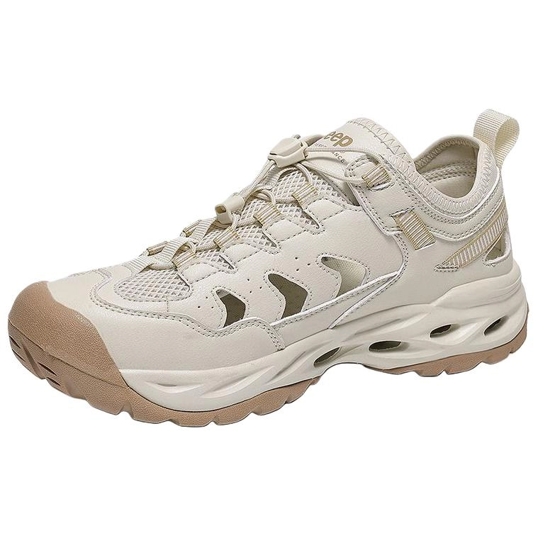 Jeep Breathable River Trekking Shoes Men's Beige