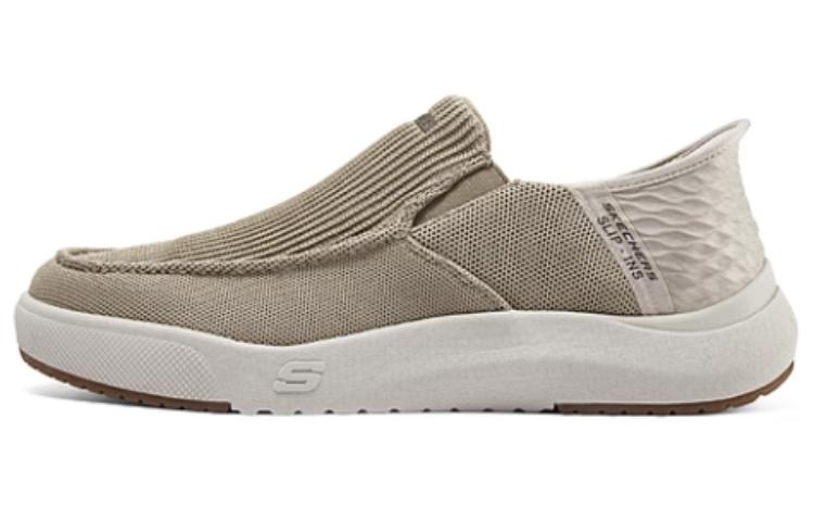 Skechers Slip Ins Low Top Casual Shoes Men's Taupe