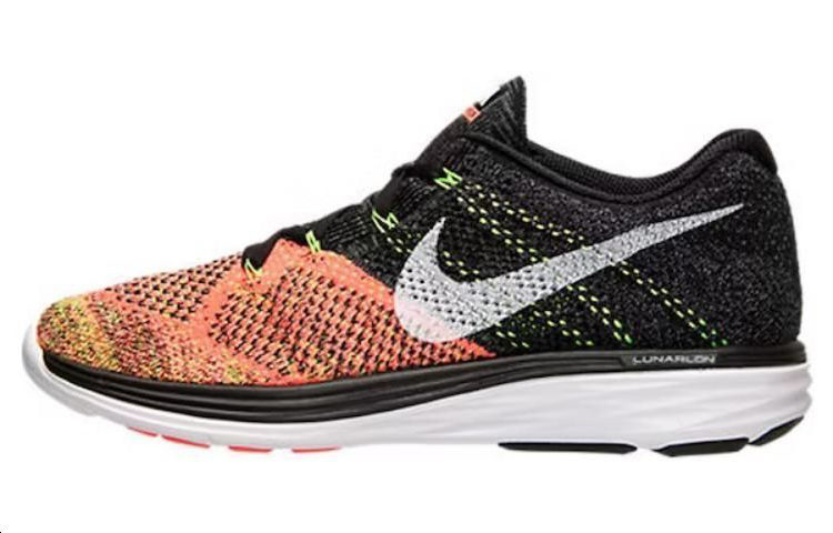 Nike Flyknit Lunar 3 Orange Toe