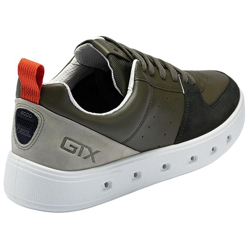 Ecco Slip Resistant Low Top Skateboard Shoes Men's Green
