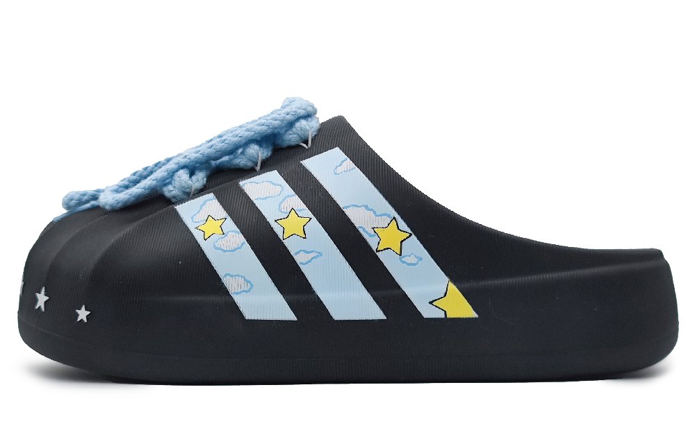 Adidas Originals AdiFOM Superstar EVA Closed Toe Slippers Unisex Blue White